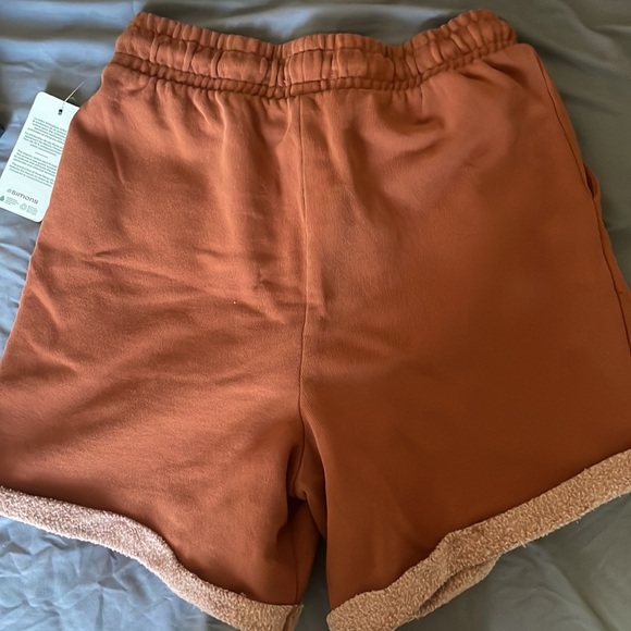 ROLLED HEM FLEECE SHORT - Picture 5 of 5